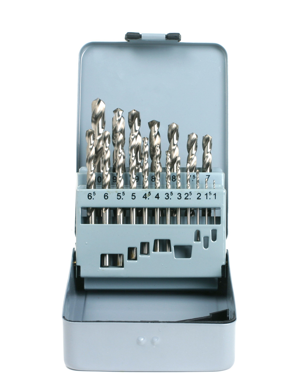 Набір свердл (1-10 мм з кроком 0.5 мм) 19-ч. DIN 338 HSS-G GSR Німеччина, фото 1