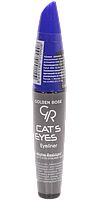 GOLDEN ROSE Cat's Eyes Liner Matte Blue Подводка для глаз голубая