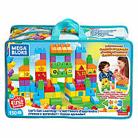 Конструктор Мега блокс набор 150 деталей Давайте учиться Mega Bloks  Get Learning FVJ49 