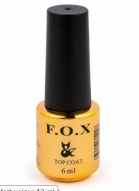 F. O. X Top Matt Velour 6 мл, фото 1