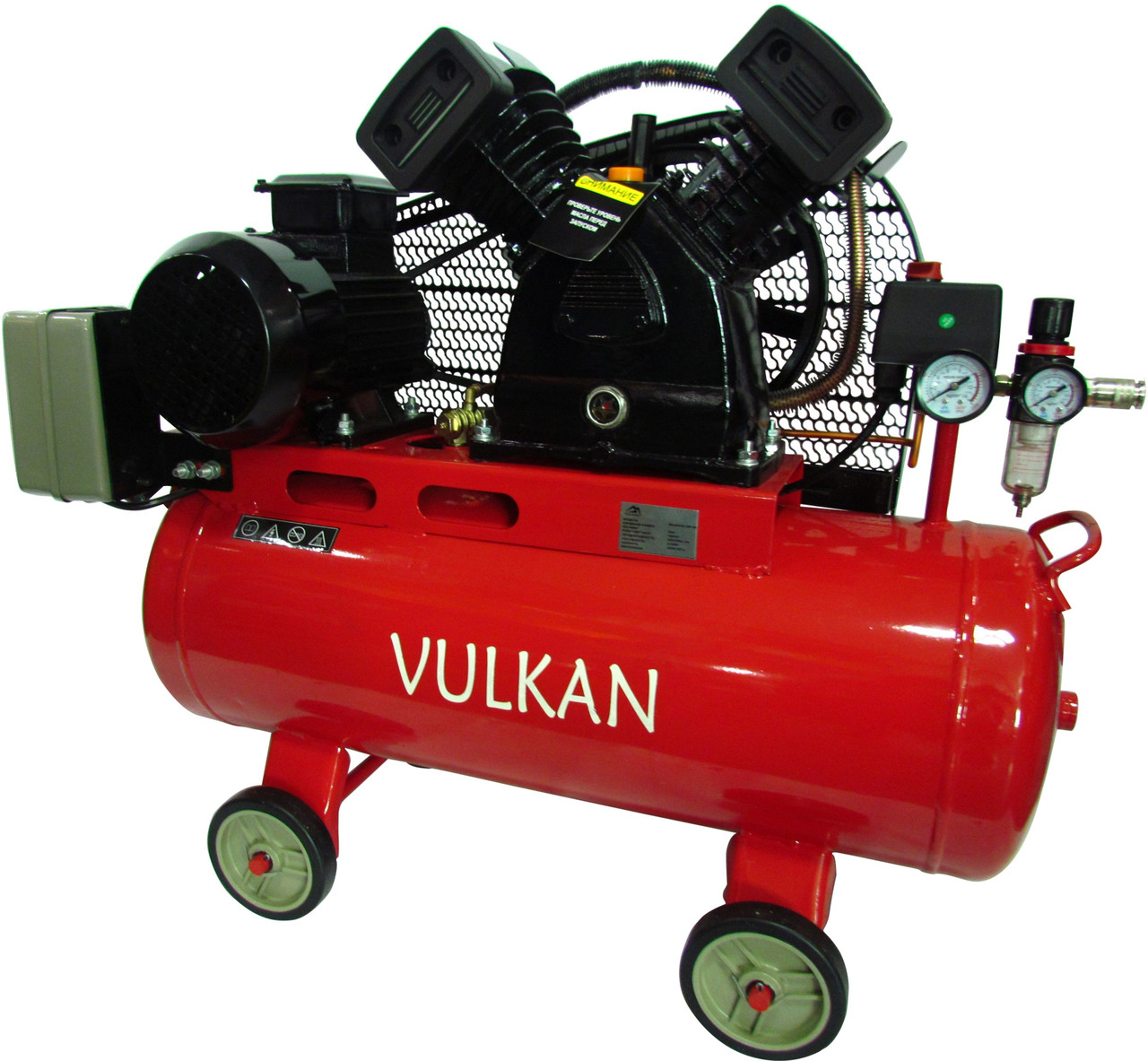 Компрессор Vulkan IBL2065E-380-50 (2.2 кВт, 360 л/мин, 50 л) - фото 2 - id-p1012750517