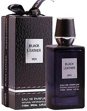 Чоловіча парфумована вода Black Leather 100ml. Fragrance World.(100% ORIGINAL)