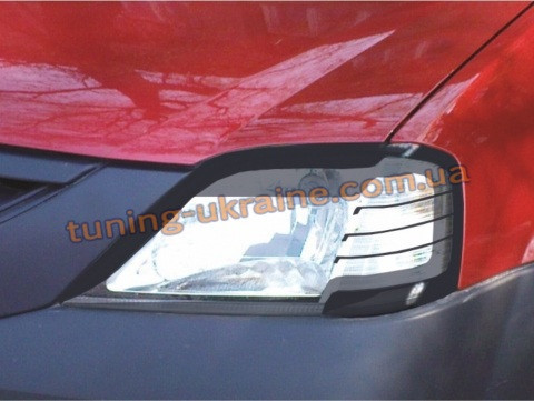 Защита фар (Spirit) для Dacia Logan MCV 2004+