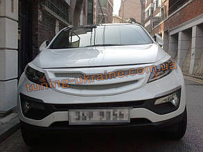 Решетка радиатора RR-style для KIA Sportage 2010+