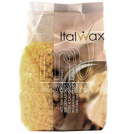 Воск в гранулах Ital Wax Natural, 1000 г натуральный, фото 2