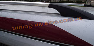 Рейлінги на дах алюмінієві кінцевики ALM для Renault Logan 2004-2012