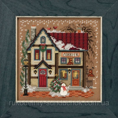 Набір для вишивання "Cobbler - Christmas Village //Швець - Різдвяна Село" Mill Hill MH141836