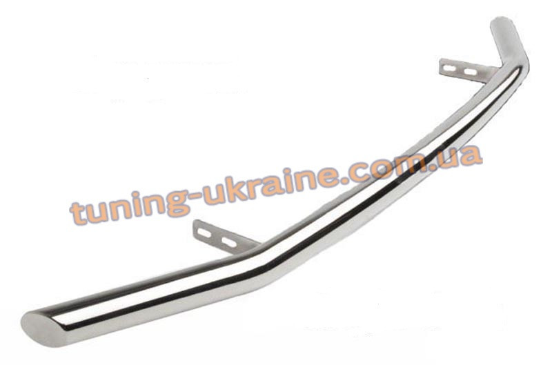 Захист переднього бампера труба одинарна D60 на Volkswagen Caddy 2004-2010