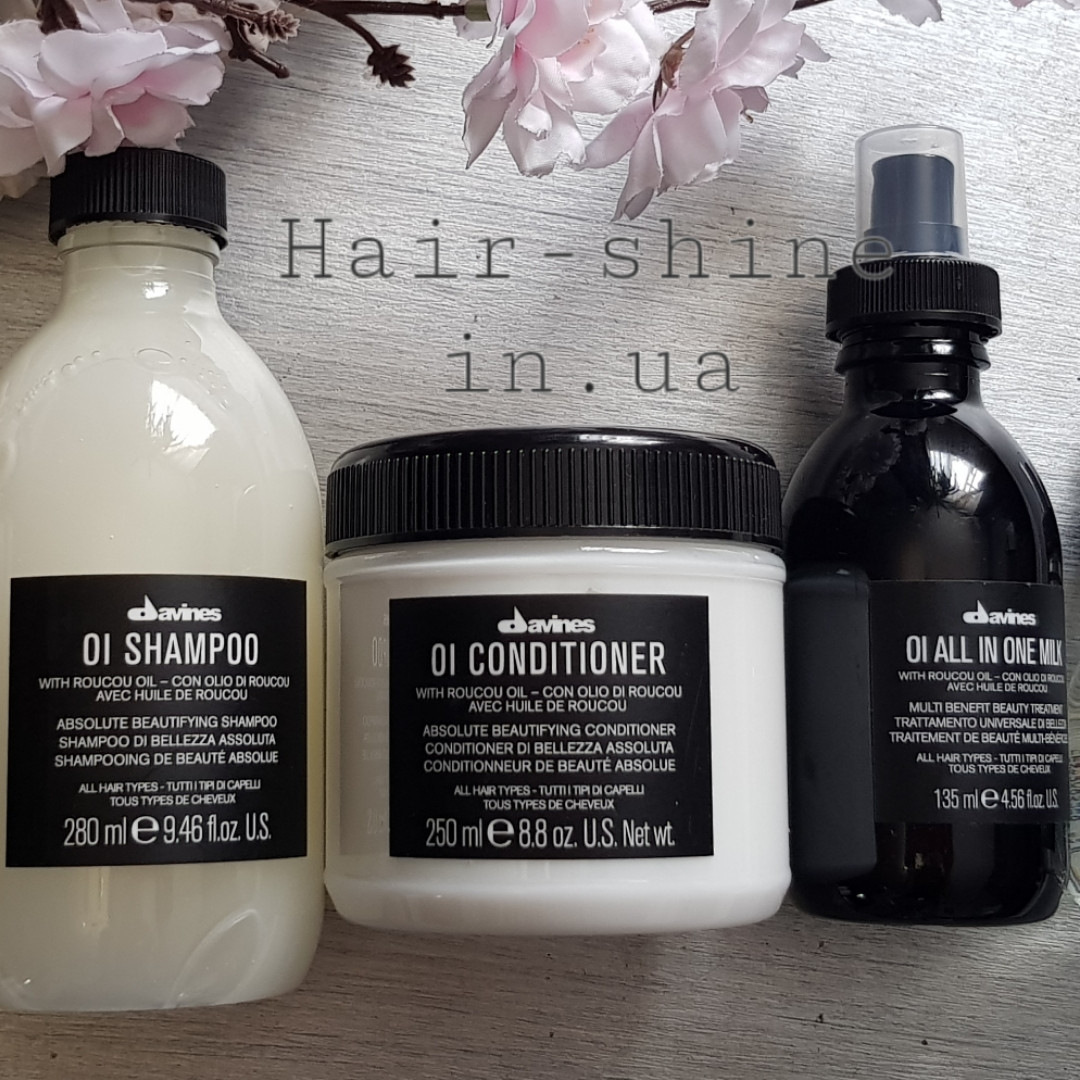 Купить Шампунь для абсолютной красоты волос Davines OI Shampoo 1000 мл ...