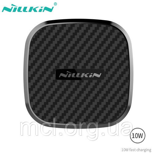Магнітний автотримач з бездротовою зарядкою Nillkin Car magnetic wireless charger Fast charge 10W -B Model