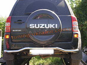 Захист заднього бампера труба з вигином D60 на Suzuki Grand Vitara 2006-2015