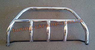 Кенгурятник на ВАЗ 2108-09-099 з нерж. стали (з захистом картера на 3 ікла) D42