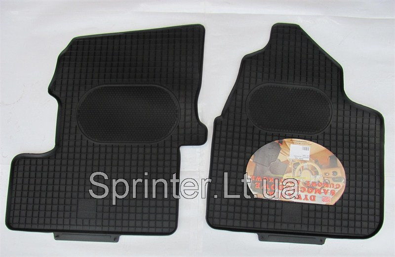 Килимки гумові MB Sprinter/VW Crafter 06- (2шт.)