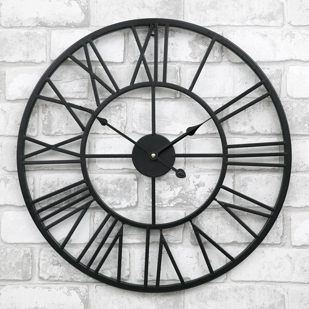 Годинник настінний металевий у стилі лофт — Milano 50