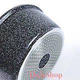 Набір посуду Benson каструлі та сковорода с гранітним покриттям, фото 8