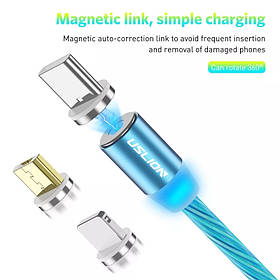 Магнітний Micro USB 2.1 А Neon