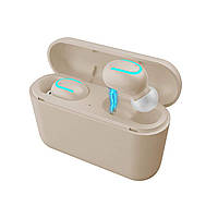 Бездротові навушники HBQ Q32 TWS Bluetooth V5.0 Beige