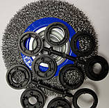 Щітка дискова 125х22 (гофрований дріт), фото 6