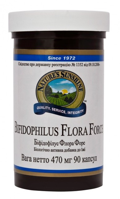 Біфідофілус Флора Форс НСП Bifidophilus Flora Force NSP — 90 кап — NSP, США