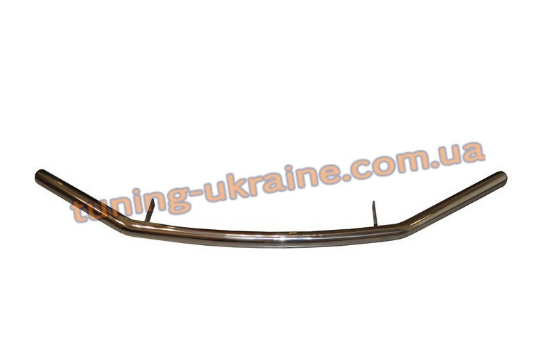 Захист переднього бампера труба одинарна з нержавійки на Chery Tiggo 2010-2013
