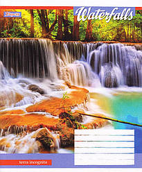 Зошит 48 арк. клітинка "Waterfalls" 762676