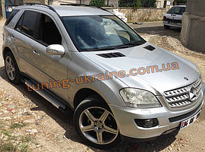 Бічні майданчики з алюмінію Allmond для Mercedes ML W163 1997-2005