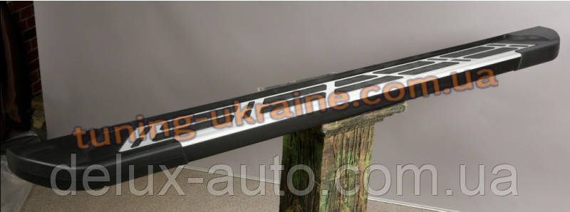 Бічні майданчики з алюмінію Sunrise для Range Rover Sport 2014