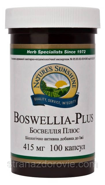 Босвелія Плюс НСП Boswellia Plus NSP - 100 кап - NSP, США