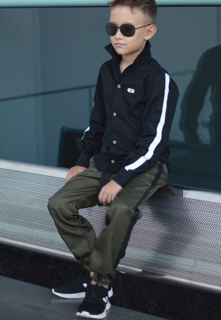 Стильні дитячі штани для хлопчика 100% турецький коттон розмір: 122,128,134,140,146