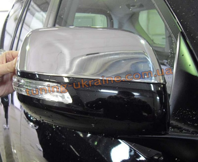 Накладки на дзеркала Carmos на Toyota Prado 150 2009-2013