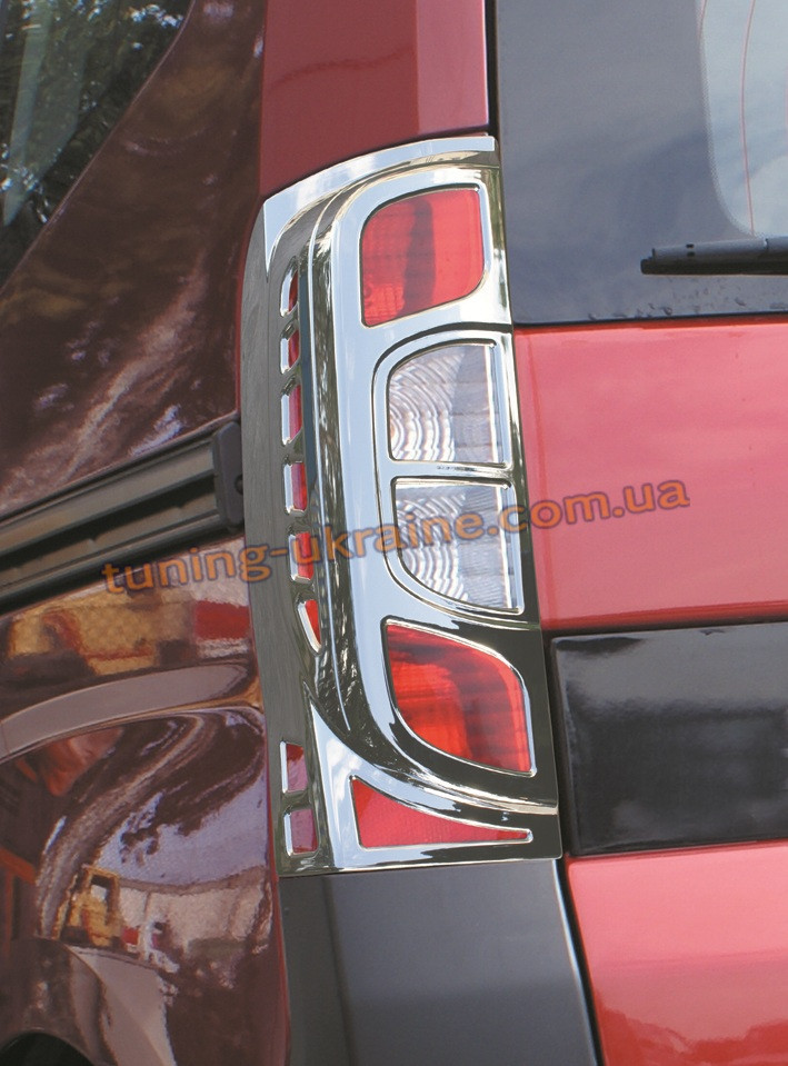 Накладки на стопи з АБС пластику Carmos на Fiat Qubo 2008