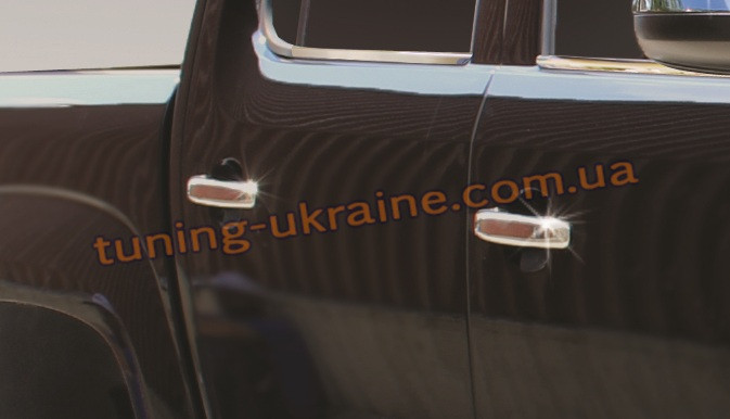 Накладки на ручки Carmos на Volkswagen Amarok 2010