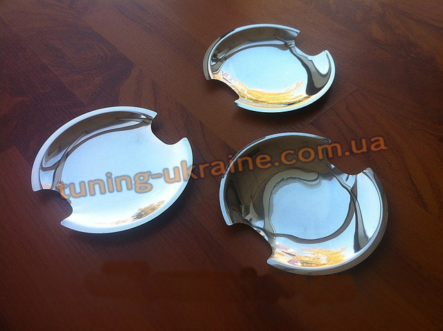 Накладки під ручки (мильнички) Carmos на Volkswagen Caddy 2004-2010