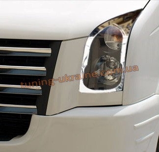 Накладки на фари Carmos на Volkswagen Crafter 2006-2016