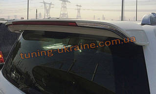 Спойлер на дах з хромом з ABS пластику на Lexus lx570 2007-2012