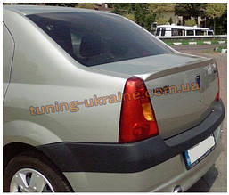 Анатомічний спойлер під фарбування на Renault Logan 2004-2013