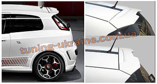 Спойлер Abarth під фарбування на Fiat Grande Punto 2005