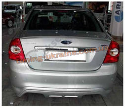 Анатомічний спойлер під фарбування на Ford Focus 2014 седан