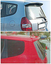 Спойлер без стопа під фарбування на Honda Jazz 2008-2011