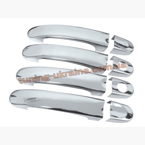 Накладки на ручки 4шт Carmos на Volkswagen Caddy 2004-2010
