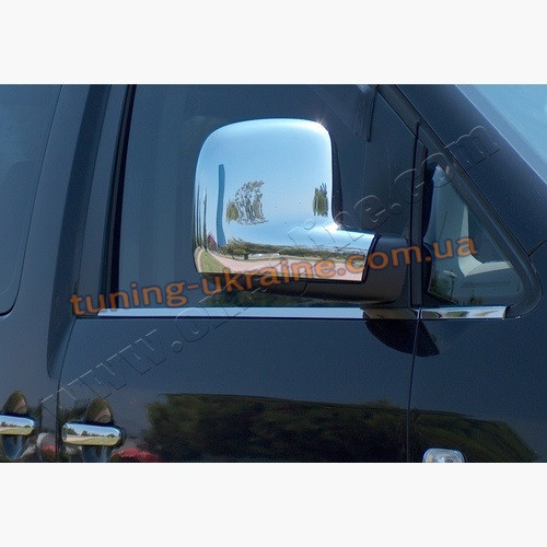 Нижні молдинги стекол 4шт Carmos на Volkswagen Caddy 2004-2010