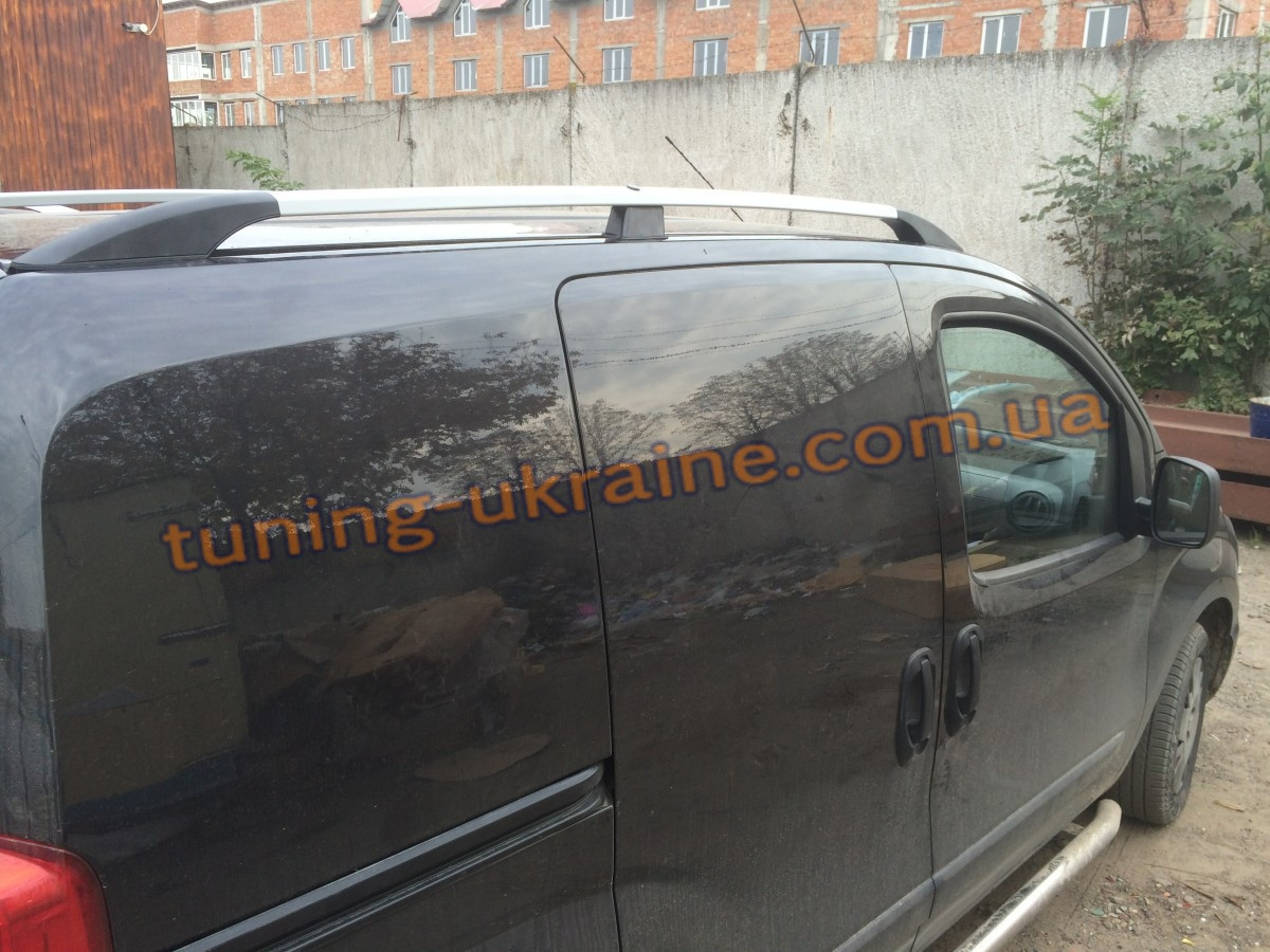 Рейлінги Сірий металік тип Premium на Citroen Nemo 2008