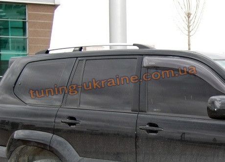 Рейлінги хромовані тип Premium на Toyota Prado 150 2009-2013