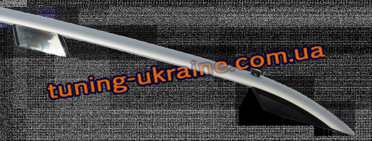 Рейлінги Crow (тип skyport) Сірий мат. на Toyota RAV4 2013-2015