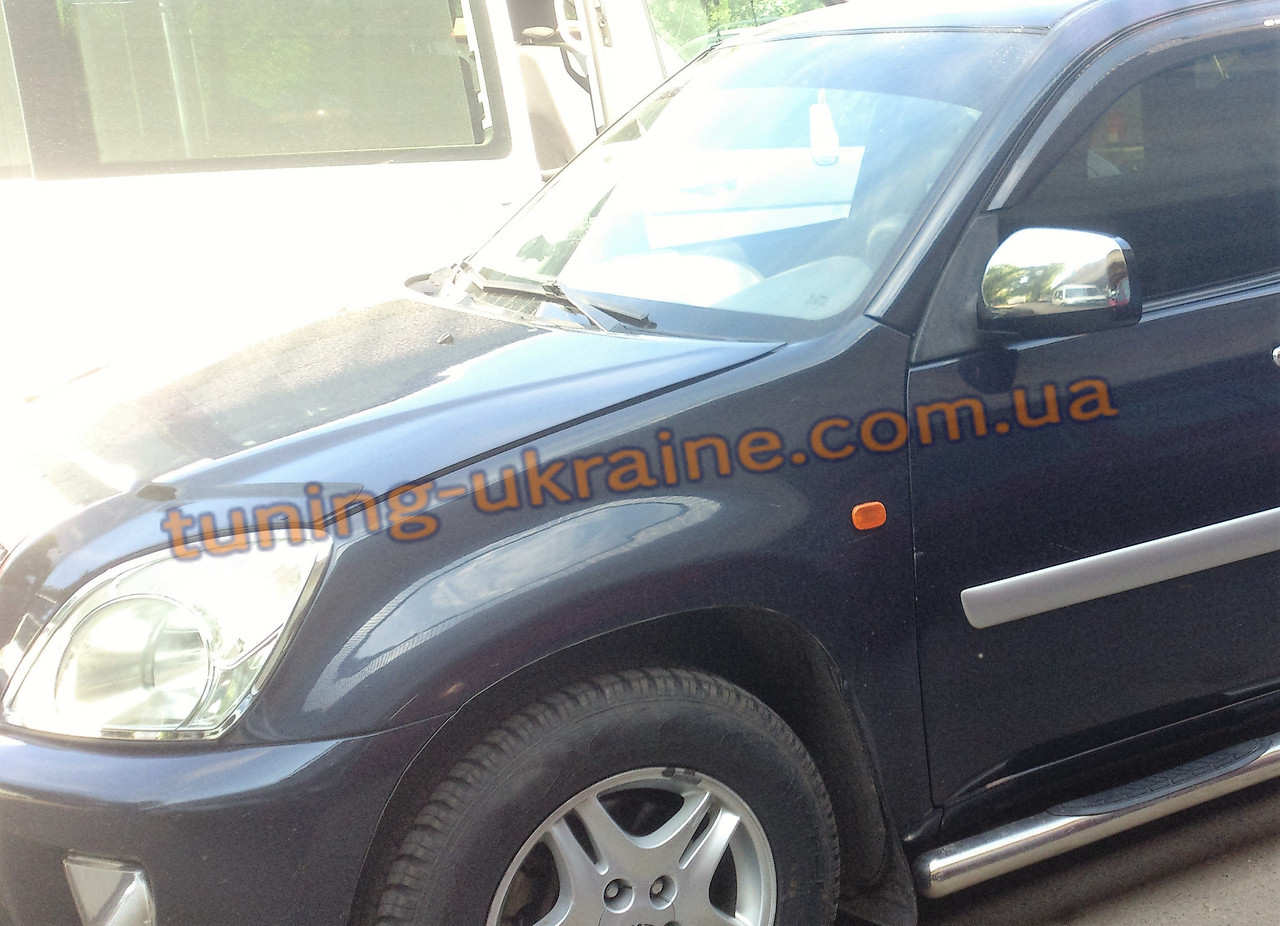 Хром накладки на дзеркала для Chery Tiggo 2005-2010