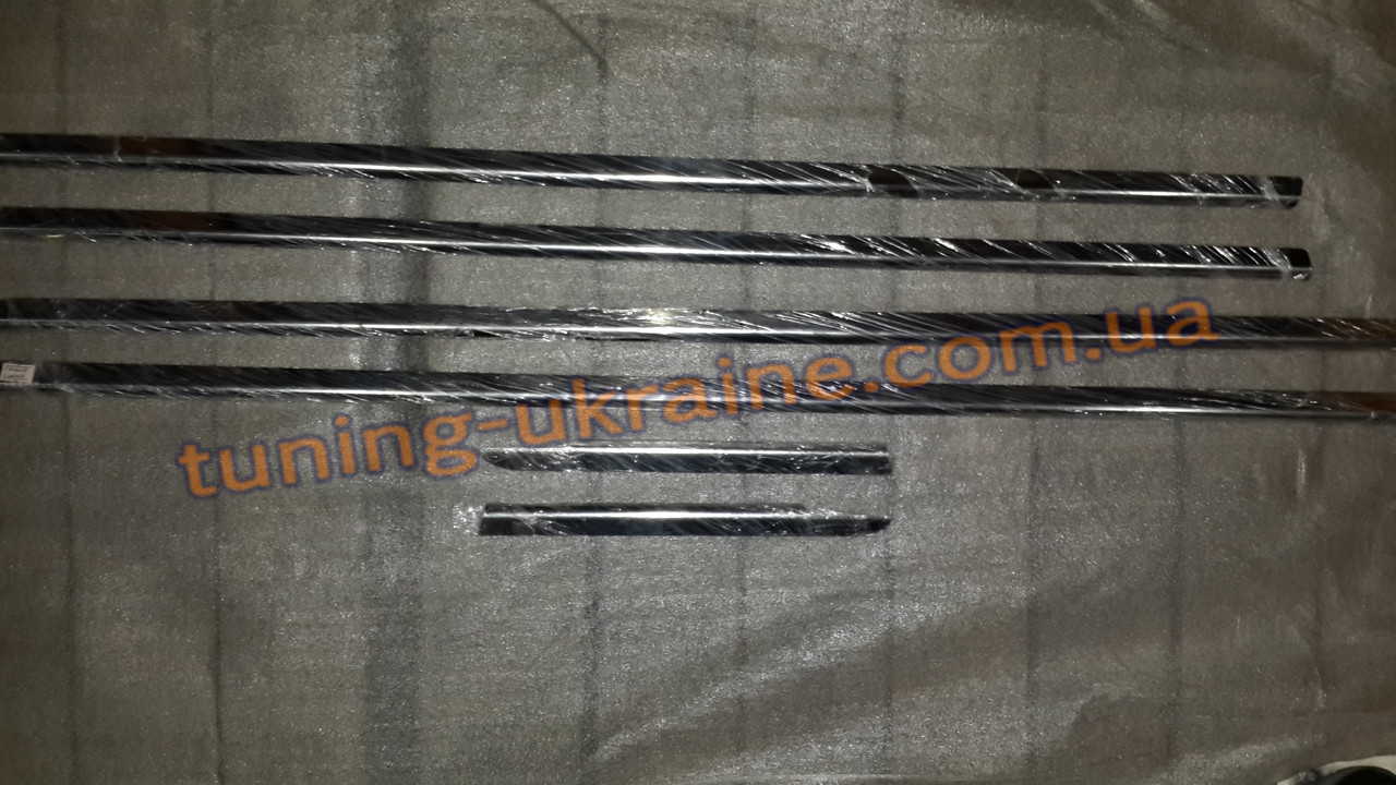 Хром накладки на скло молдинг скла скляний молдинг для Toyota Prado 200 2007-2012