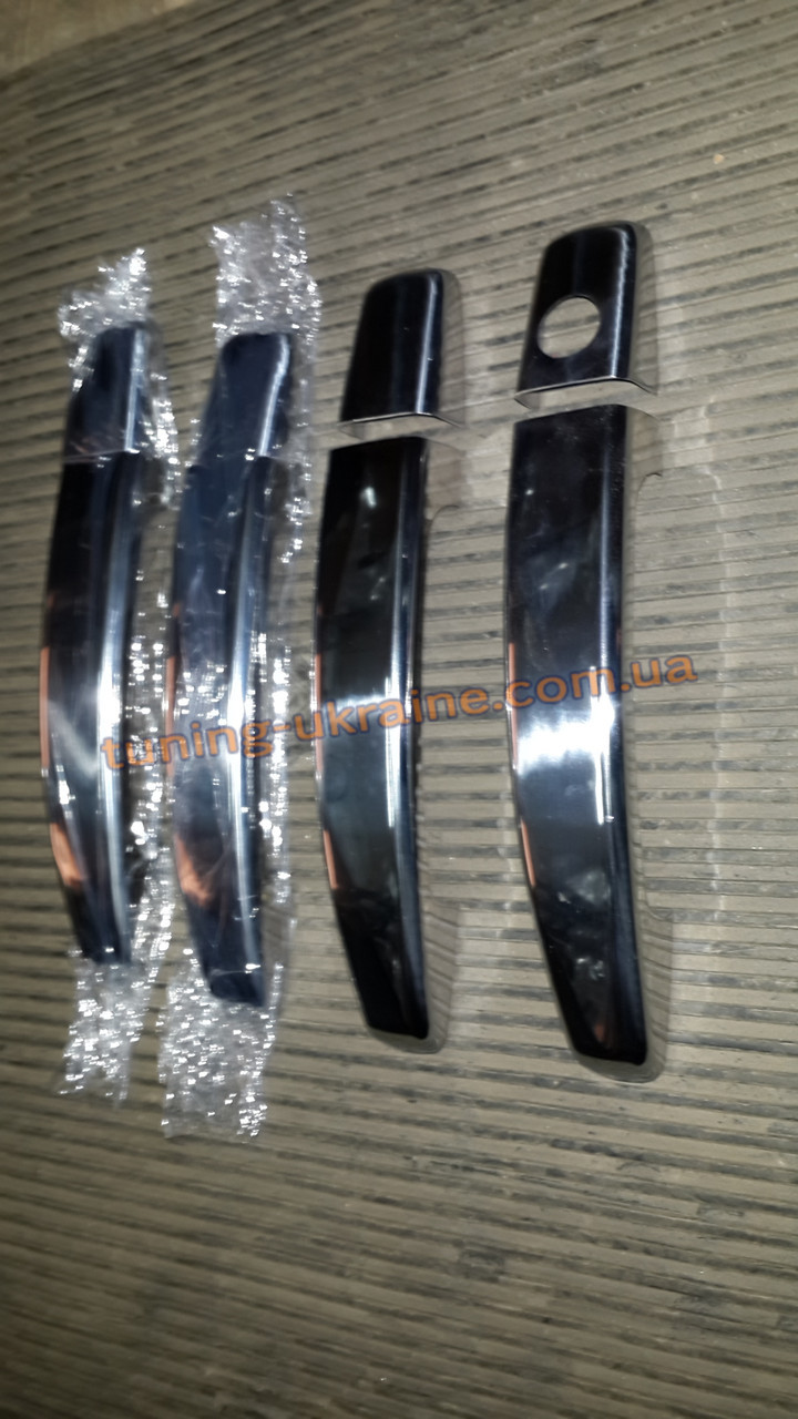 Хром накладки на ручки для Nissan Qashqai 1 2011-2014