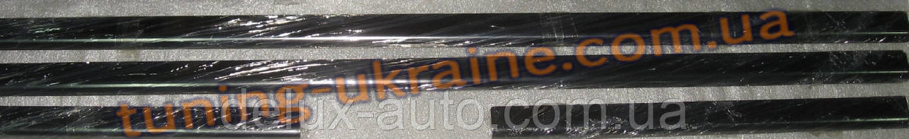 Хром накладки на скло молдинг скла скляний молдинг для Nissan Almera 2000-2006