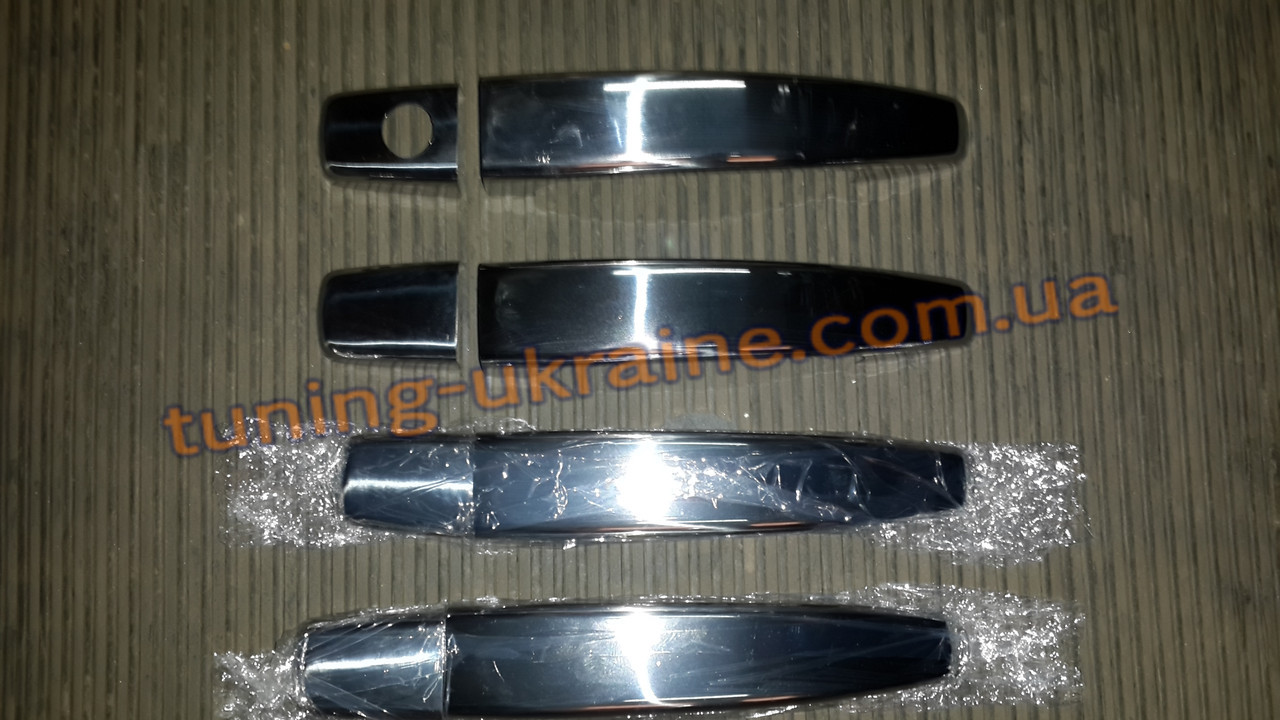 Хром накладки на ручки для Chevrolet Aveo 2006-2011