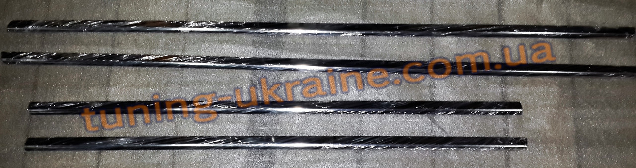 Хром накладки на скло молдинг скляний молдинг напис гравіювання для Volkswagen Amarok 2016+